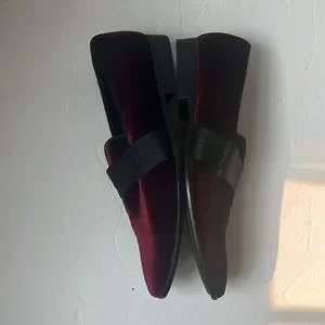 Aldo Men’s Burgandy & Black Velvet Loafers Shoes Size 9 Aldo | Shoes | Aldo Mens Burgandy Black Velvet Loafers Shoes  main image 3
